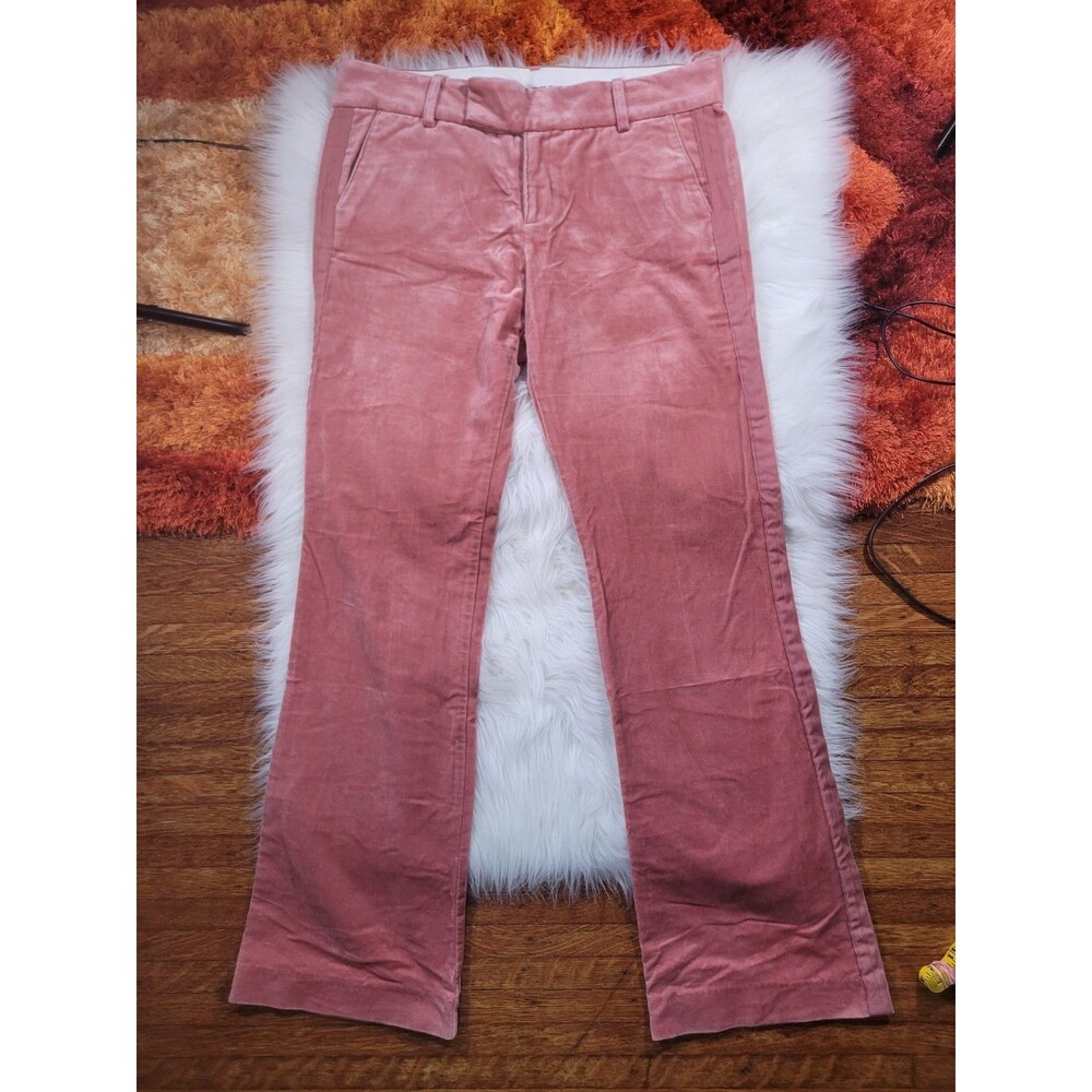 Y2k Corp Core Vtg Juicey Couture Pink Velvet Flare Wmns Size 30w/T14